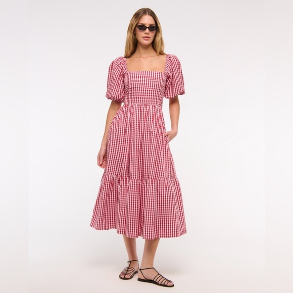 Abercrombie & Fitch Dresses & Skirts - Abercrombie & Fitch puff sleeve dress NWT